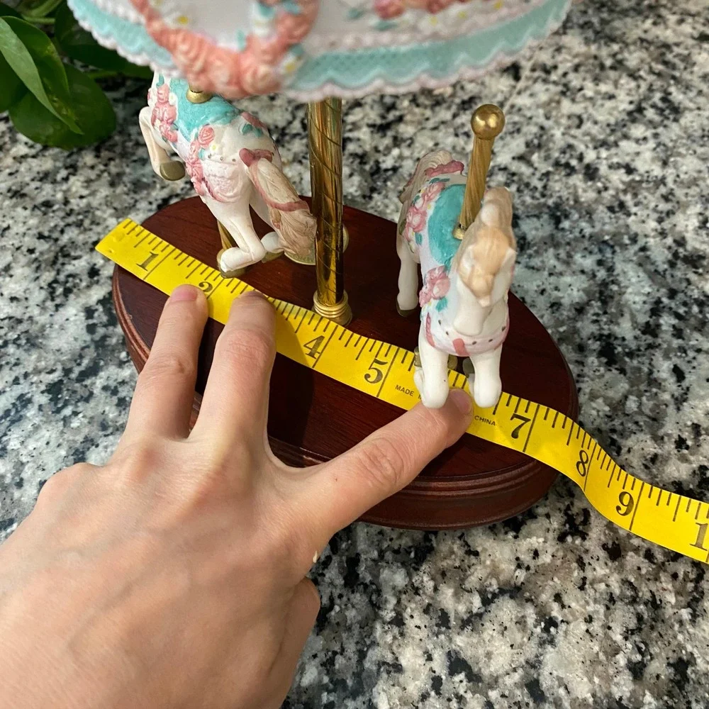 San Francisco Music Box Company Pink Carousel